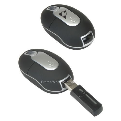 Wireless Mouse With Store Away Receiver