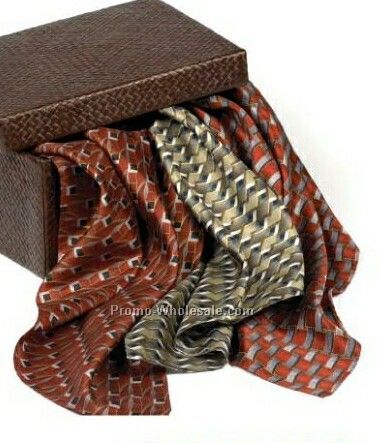 Wolfmark Career Collection Silk Scarf - Marquette