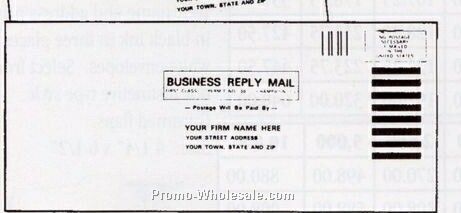 #6-3/4 Reg. White Business Reply & Post Paid Envelope