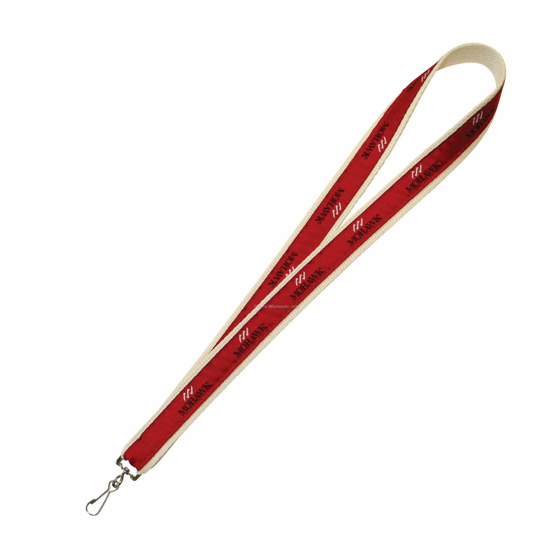 1" X 17-1/2" Organic Lanyard With Swivel Snap By Wov-in Line