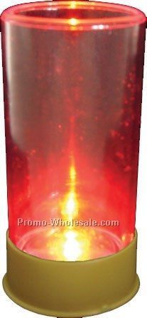 1-1/2 Oz. Red Light Up Shot Gun Shooter Glass