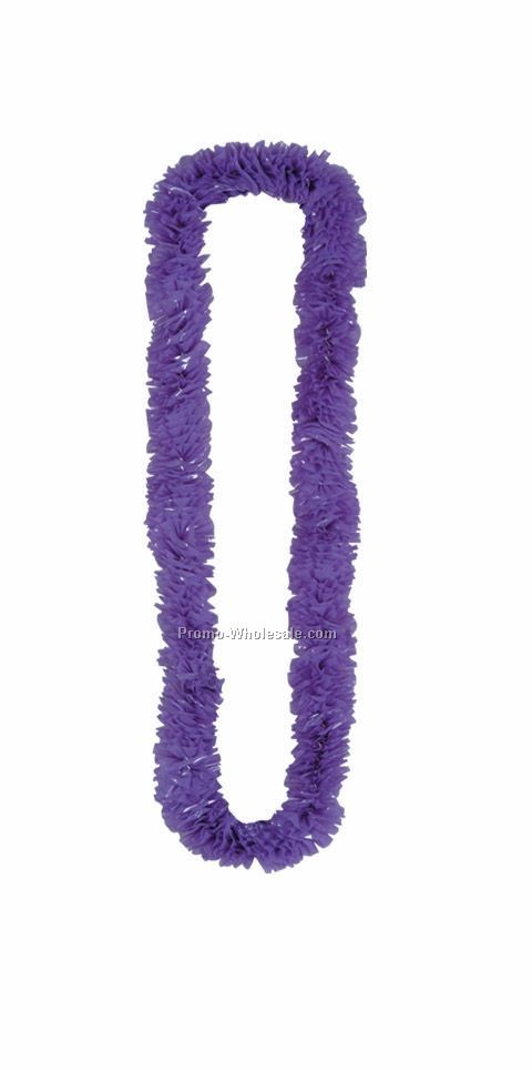 1-1/2"x36" Purple Soft Twist Poly Leis (288 Pieces)