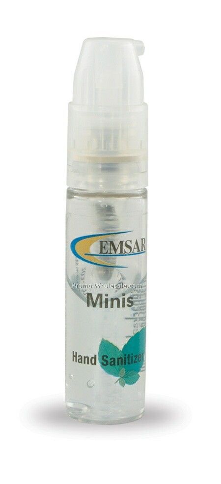 1/4 Oz. Antibacterial Sanitizing Gel Mini Pump