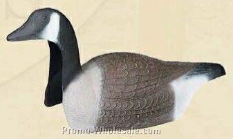 1 Piece Canada Goose Shell Decoy W/ Field Stakes