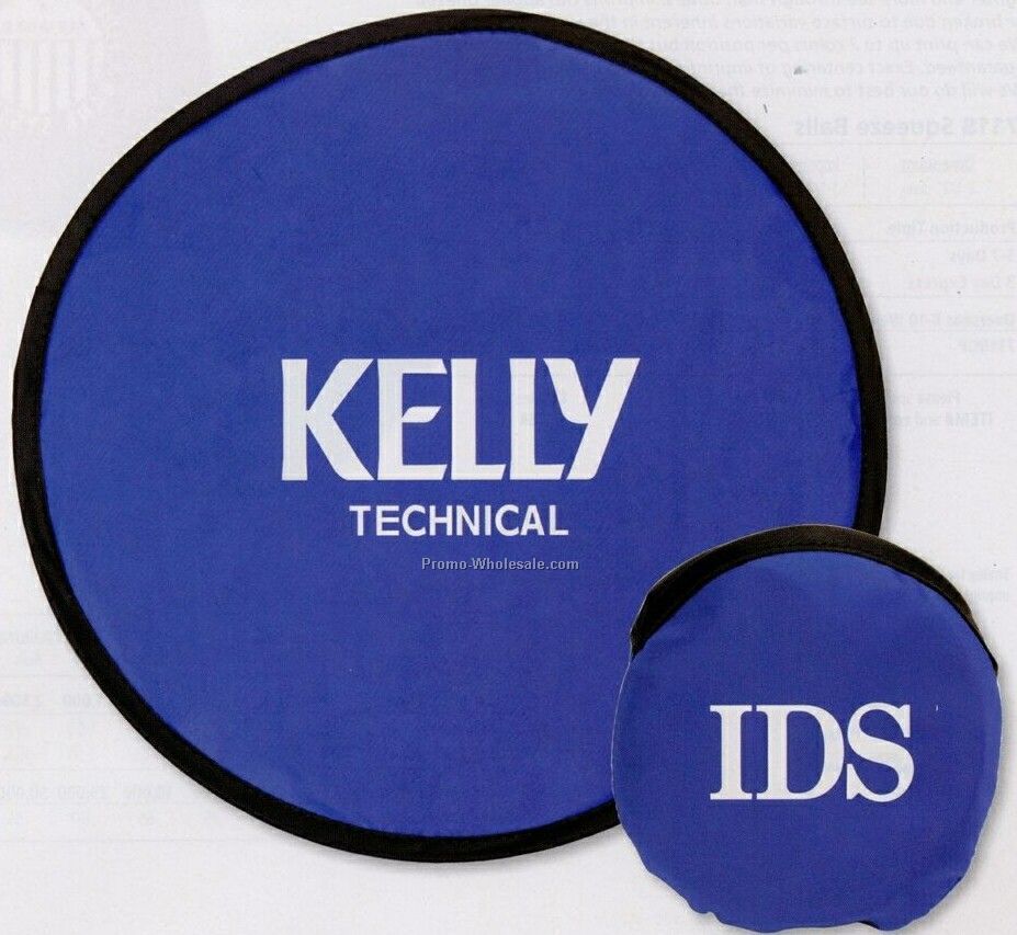 10" Collapsible Frisbee Flyer (5-7 Days Service)