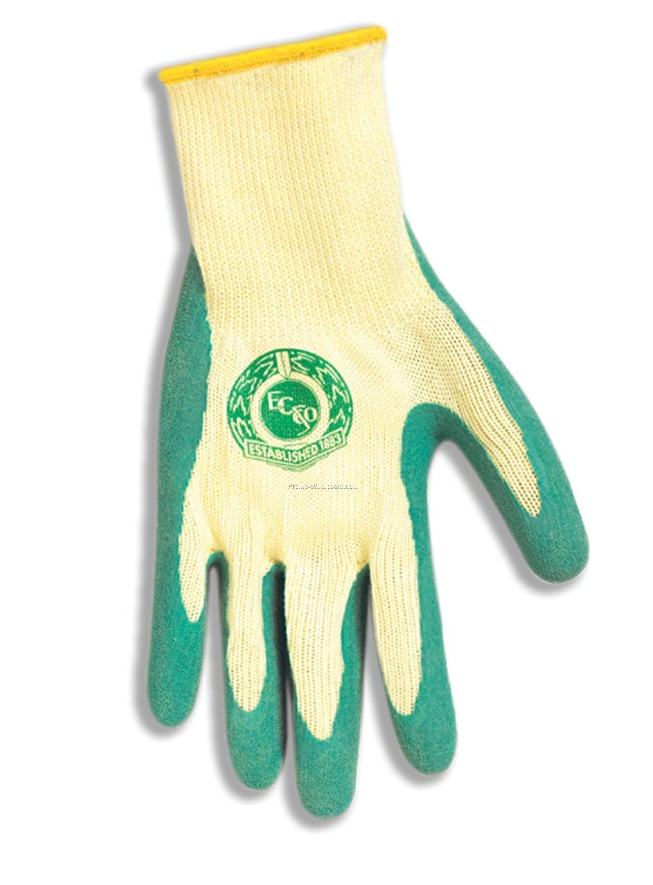10 Gauge Cotton / Polyester Knitted Glove With Palm Dipped In Pvc (S, L)