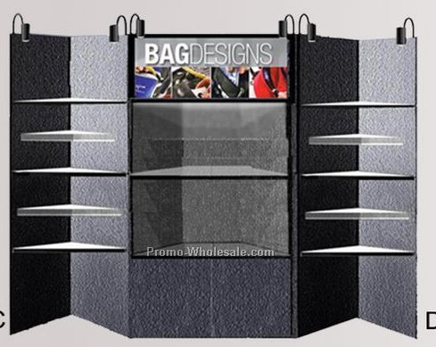10-ft. Booth Display (Double Lt Box/ 10 Triangle/ 2 Trapezoid)