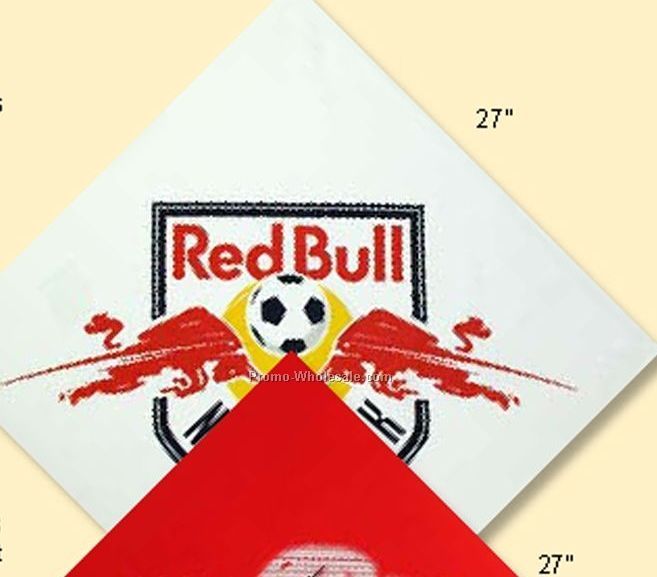 100% Cotton Extra Large Bandanna - 27"x27" (Screen Printed)