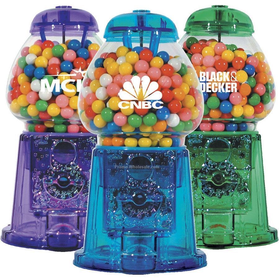 11-1/2" Glass & Acrylic Gumball Machine