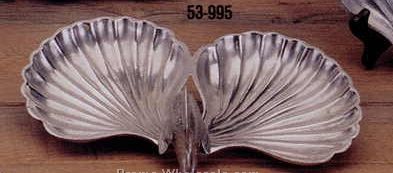 11-1/2"x8-1/2" Novella Fish And Two Shell Server