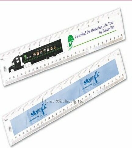 12" Transparent Ruler