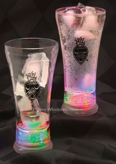 12 Oz. Pilsner Light-up Flashing Glass