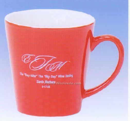 12 Oz Latte Ceramic Mug (Screened)