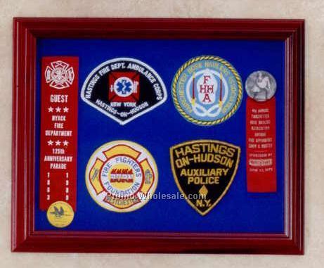 13"x16" Cherry Wood Showcase Frame