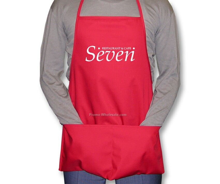 19"x24" The Econo Apron With Pockets (Blank)
