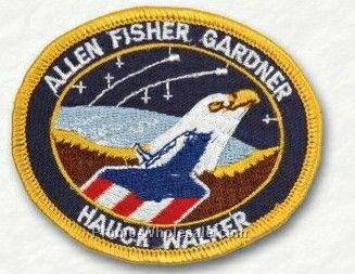2-1/2" Wearable Line Patch (75% Embroidered)