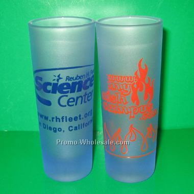 2.25 Oz Shooter (Light Blue Frosted)