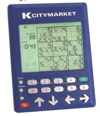 2-3/4"x4-7/8"x3/8" Electronic Sudoku Game