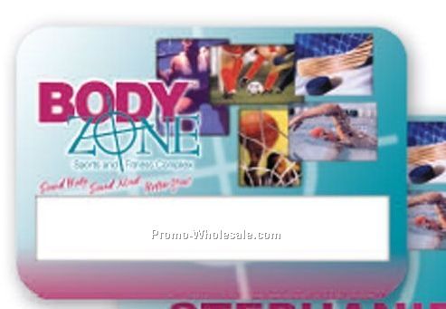 2-7/8"x2" Rectangle Full Color Window Badge