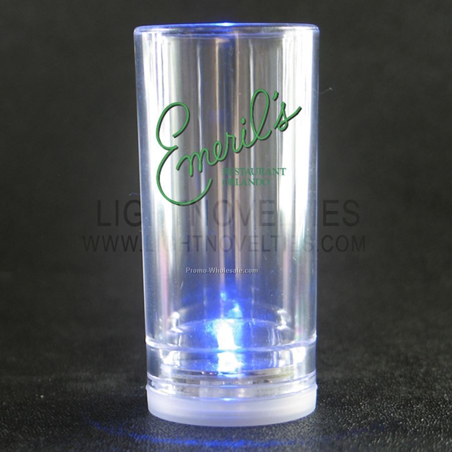 2 Oz. Button Activated Light Up Shot Glass