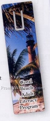 2"x7" Plastic Bookmark (.015" Thick) (1-4 Color Process)