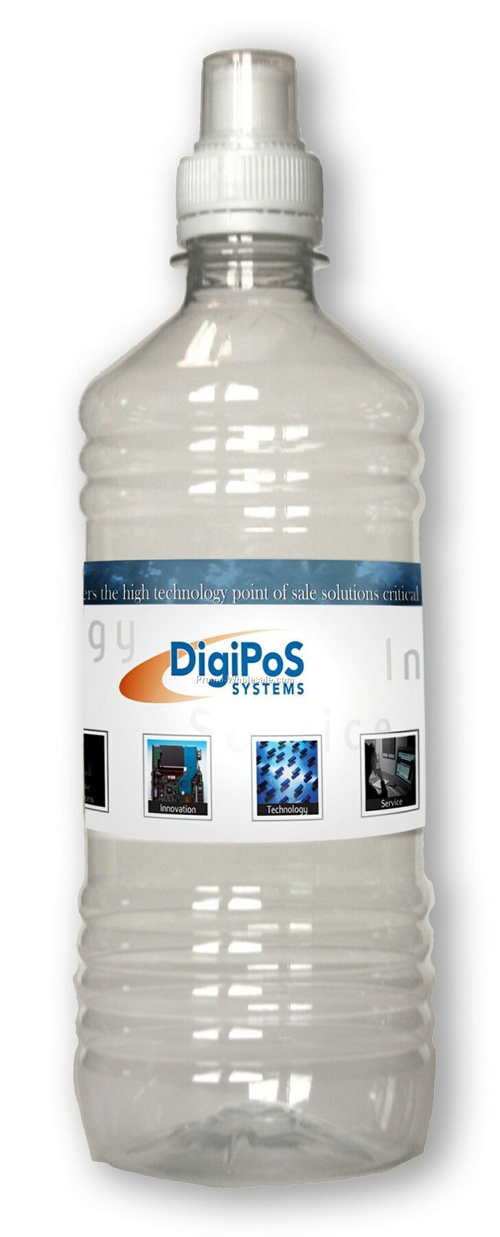 20 Oz. Bottled Water (1 Color Imprint)