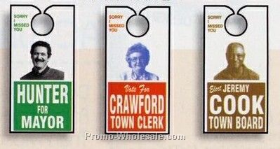 3-3/4"x7-1/2" Rectangle Photo & Panel Door Knob Hanger (2 Color)