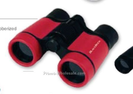 3-3/5"x4-1/4"x1-1/2" Sport Bubber Binoculars