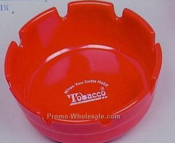 3-7/8"x1-1/4" Red Phenolic Melamine Ash Tray