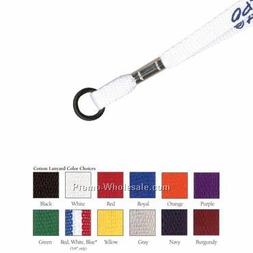 3/8" Standard - Custom 2 Day Fast Ship Lanyard W/ O-ring