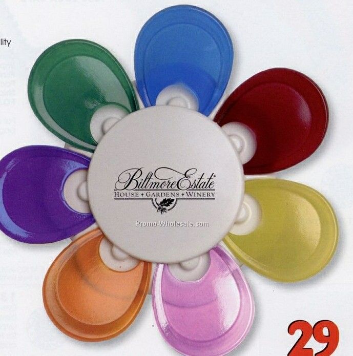 4-13/16"x1/2" Wine Petal Marker Set