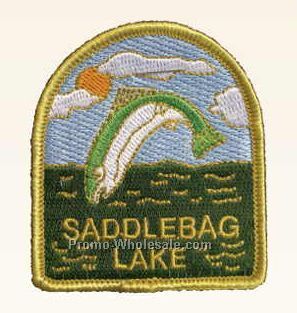 5" Embroidered Patch With 70% Coverage