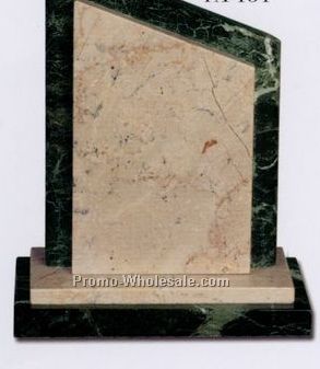 5"x6-1/4"x2-1/2" Double View Point Award - Small