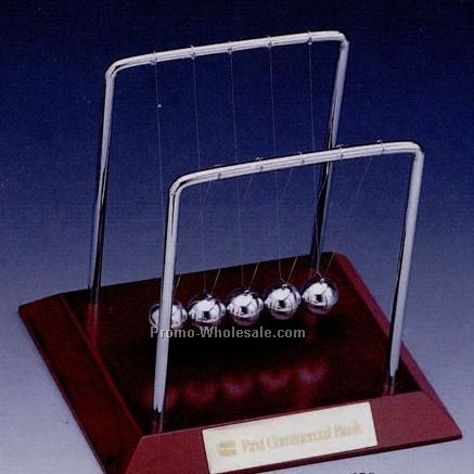 6-1/4"x5-1/2"x6" Executive Newton Cradle Game