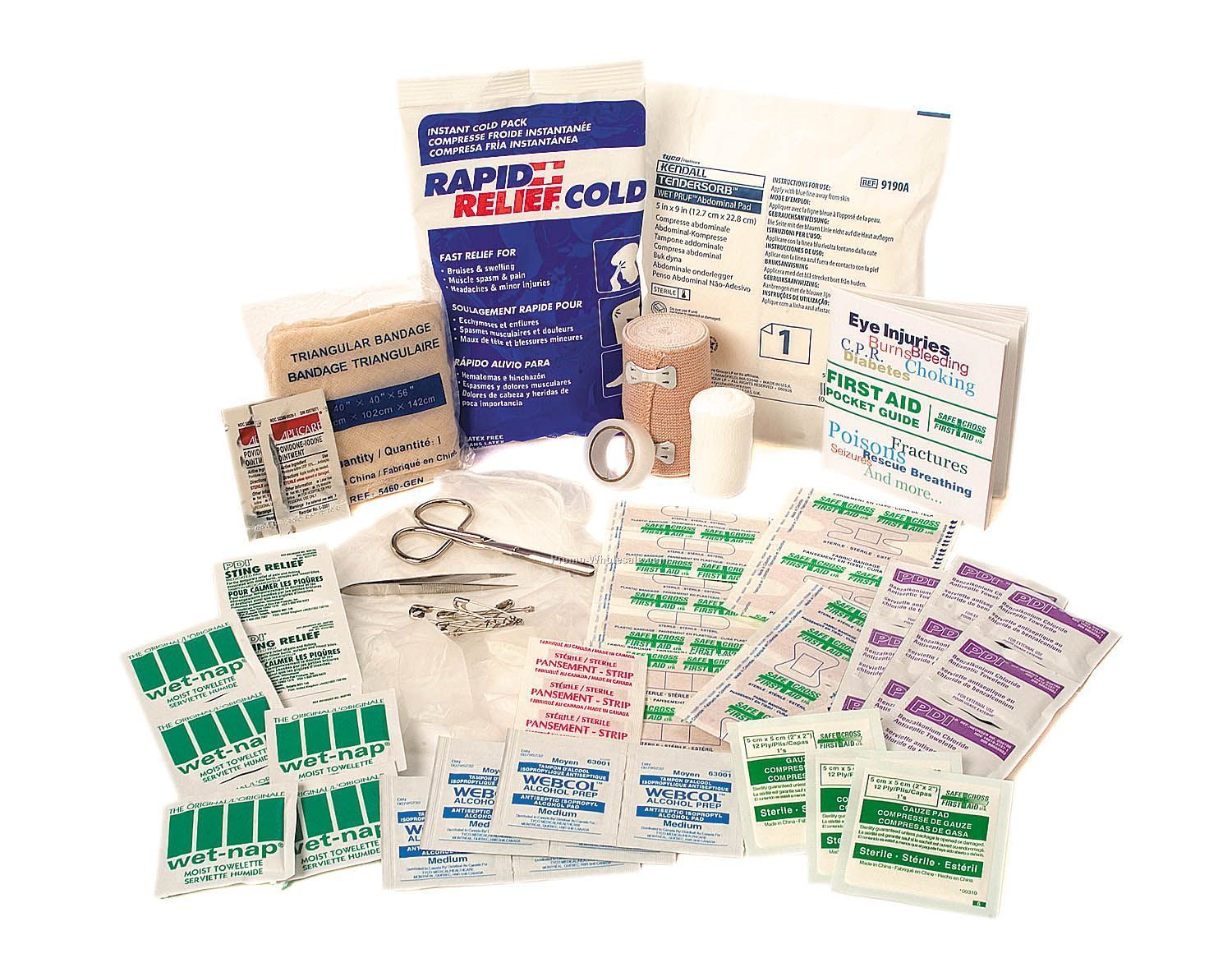 74-piece First Aid Kit (Blank)