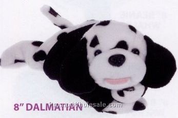 8" Laying Dalmatian Beanie Animal