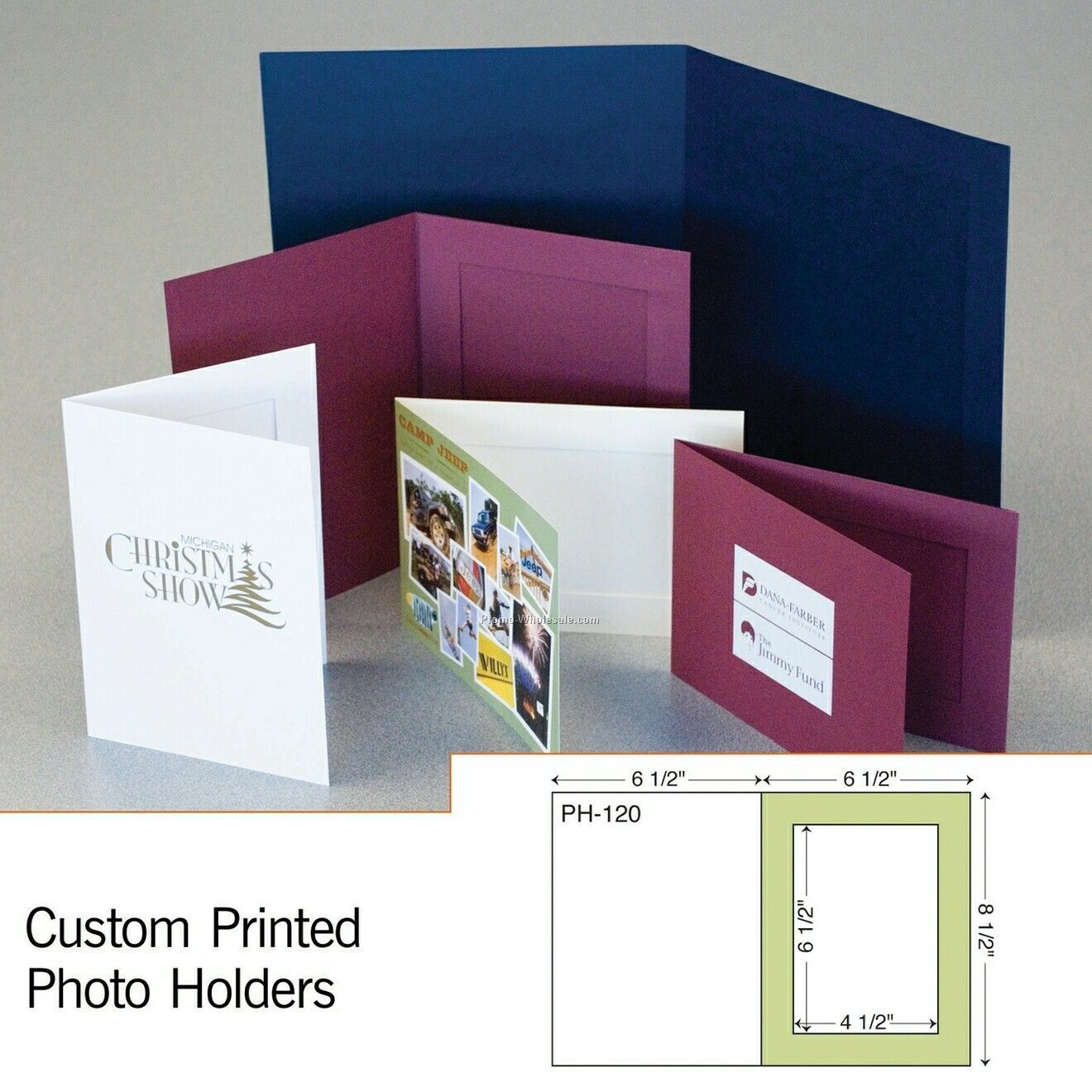 8-1/2"x6-1/2" Photo Holder (4 Color Process)