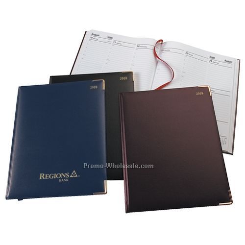 8-1/4"x10-1/4" Blue Classic Desk Planner