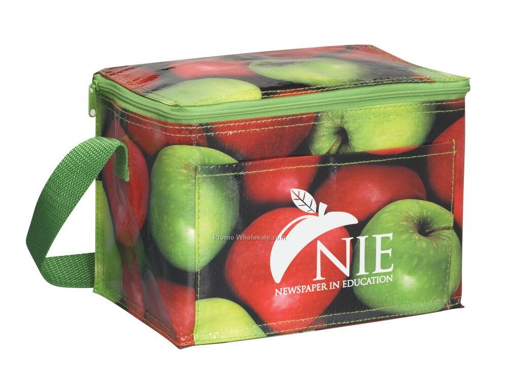 8"x6"x5.5" Photografx Fruity 6 Pack Cooler