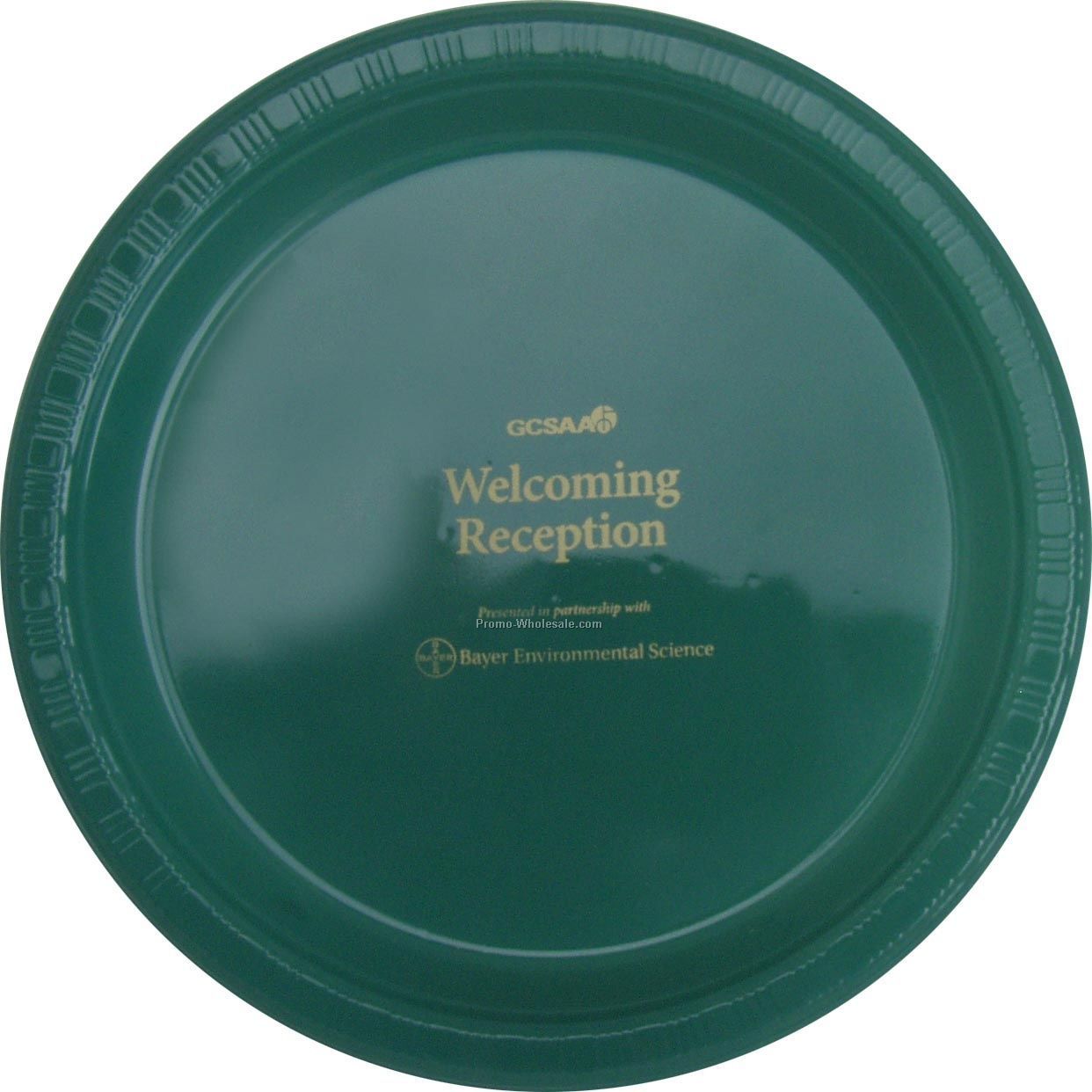 9" Hunter Green Colorware Paper Plate