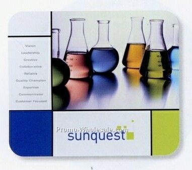 9-1/2"x8"x1/16" Colorsource Hard Surface Mouse Pad - 2 Day Rush