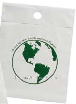 9"x12" 2 Mil. Custom Plastic Biodegradable Litter Bags