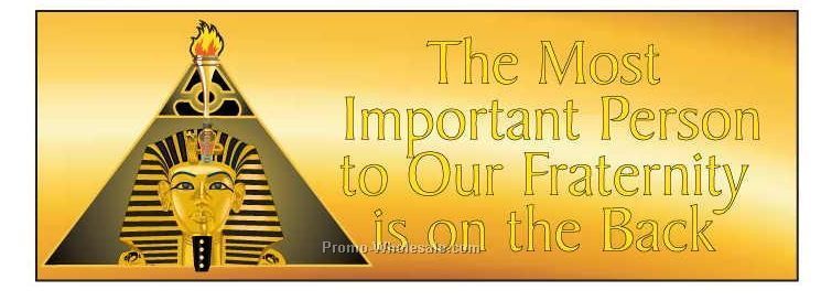 Alpha Phi Alpha Fraternity Pyramid Panoramic Photo Hand Mirror