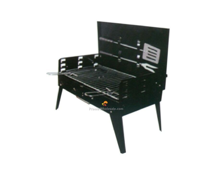 Barbecue Grill - Portable With Utensils