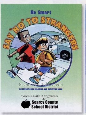 Be Smart Say "no" To Strangers Educational Activities Book (English)