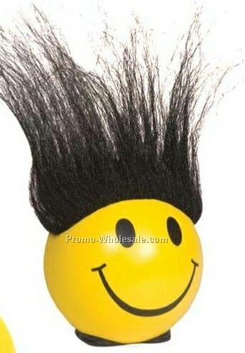 Bed Head Smiley Stress Reliever (1 Day Rush)