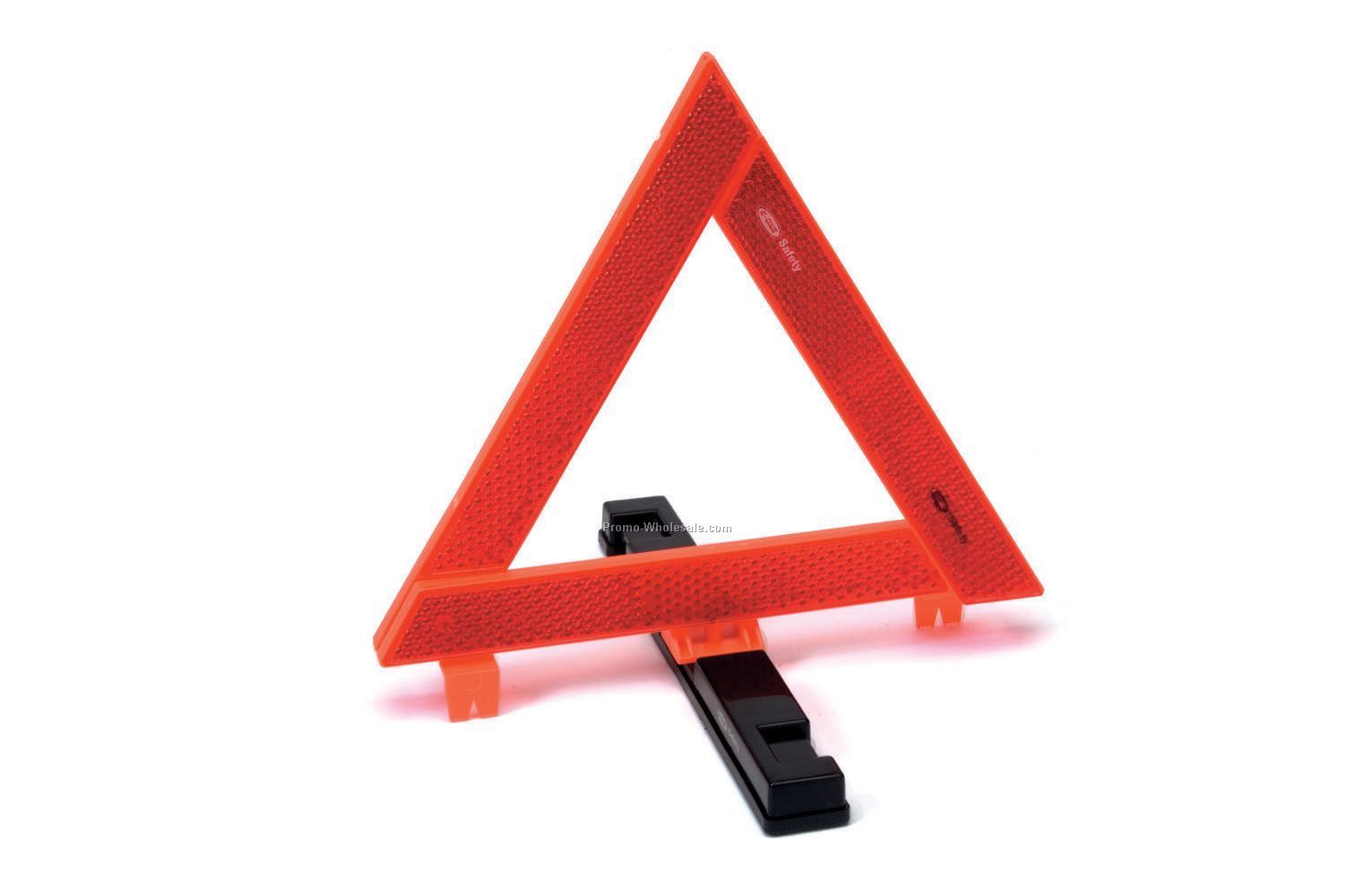 Blinking LED Warning Triangle