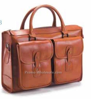 Bridle Top Handle Briefcase