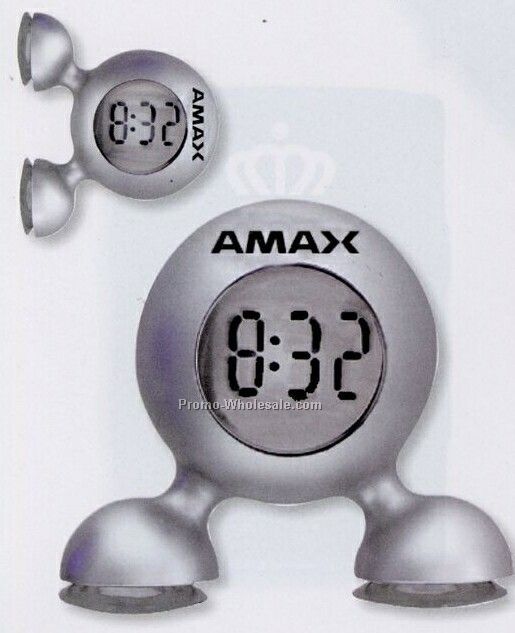 Bubble Clock W/ Suction Feet (3 Day Shipping)