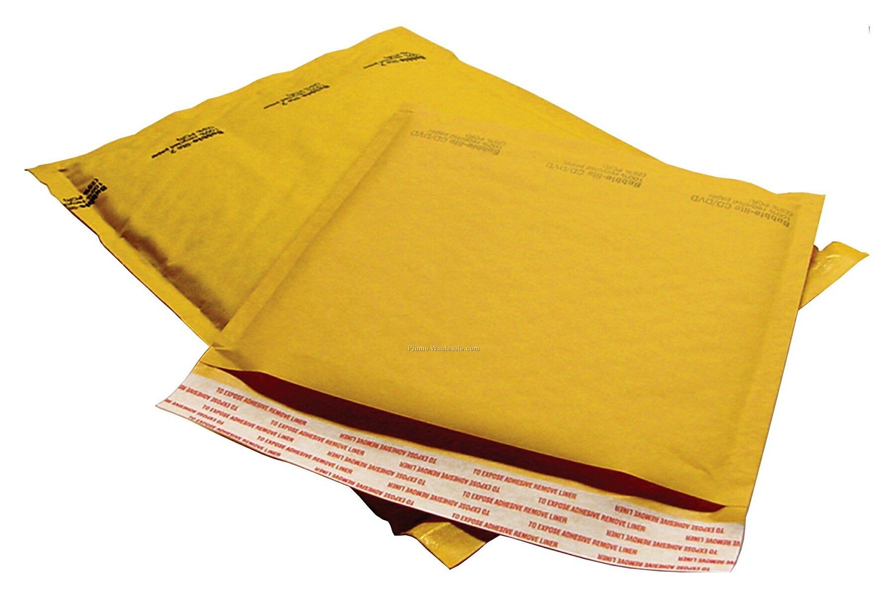 Bubbleline Mailer Packaging W/ Adhesive Flap